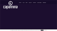 Desktop Screenshot of capannina.it